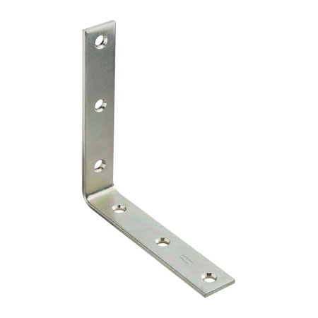 National Hardware National Hardware 6 in. H X 1.13 in. W X 0.19 in. D Zinc-Plated Steel Inside Corner Brace N220-160